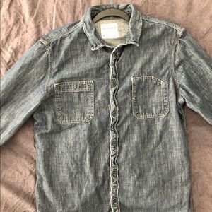 Men’s Denim All Saints Shirt